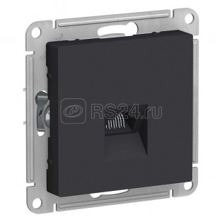 Механизм розетки комп. RJ45 AtlasDesign карбон