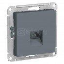 Механизм розетки RJ45 комп. AtlasDesing грифель