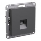 Механизм розетки комп. RJ45 AtlasDesign базальт