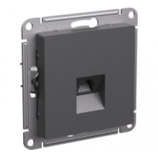 Механизм розетки комп. RJ45 AtlasDesign базальт
