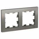 Рамка 2-пост AtlasDesign сталь