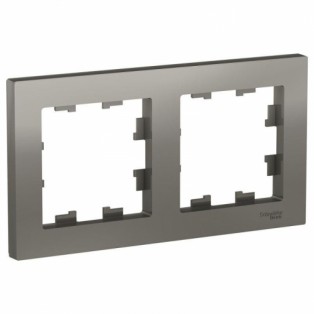 Рамка 2-пост AtlasDesign сталь