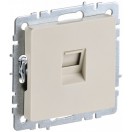 Розетка компьютерная RJ45 кат.5Е BRITE бежевый