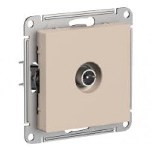 Механизм розетки TV оконечн. 1DB AtlasDesign песочный