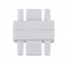 Коннектор шинопровода прямой SC-1W-TL белый InHome