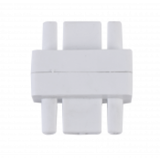 Коннектор шинопровода прямой SC-1W-TL белый InHome