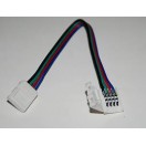 Коннектор LED CN*2-10мм (5050 RGB, провод 15см)