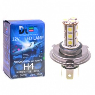 Автомобильная светодиодная лампа Н 4-SMD5050 18Led 4,32Вт 12V 