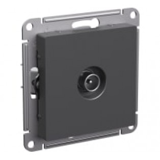 Механизм розетки TV оконечн. 1DB AtlasDesign базальт