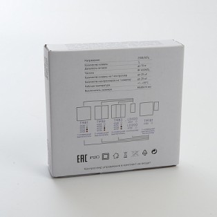 Выключатель дистанционного управления 1-клавишный TM81, 500W, черный